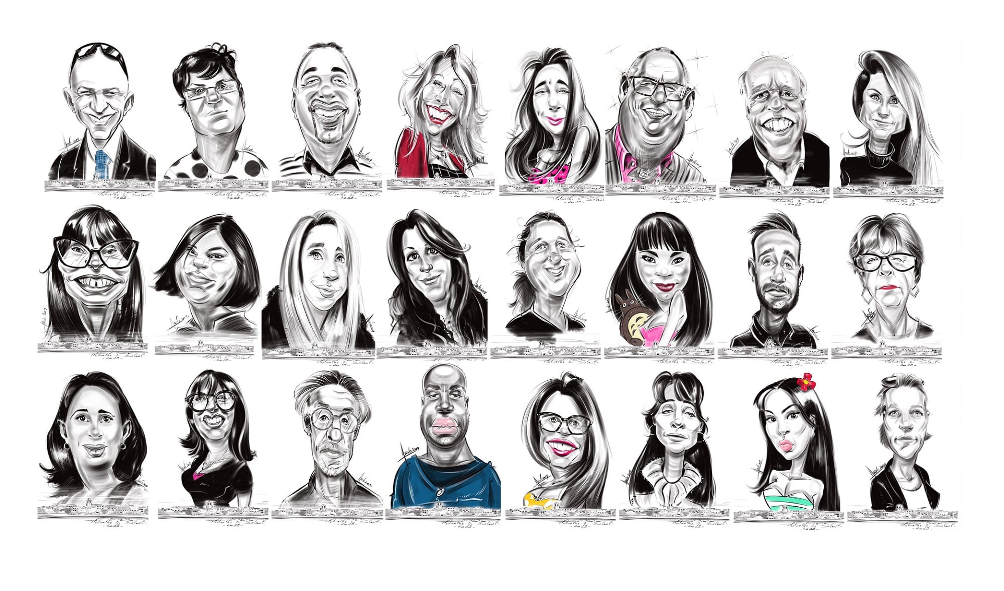 Trombinoscope pour une mutuelle santé